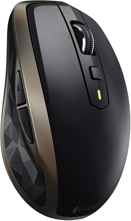 Logitech MX Anywhere 2 Wireless Mobile Mouse Track on Any Surface, Bluetooth or USB Connection, Easy-Switch up to 3 Devices, Hyper-Fast Scrolling