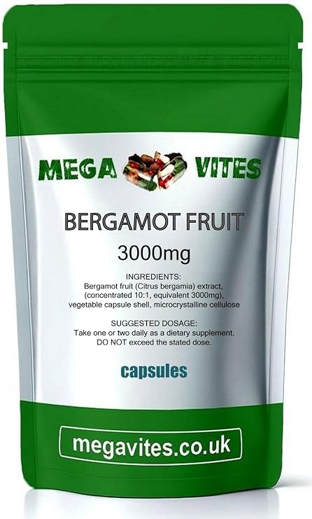 Bergamot Fruit Capsules 3000mg x 120 - MEGAVITES