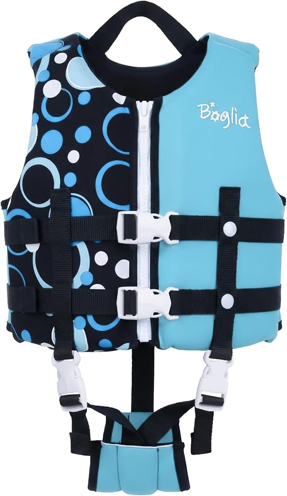 Boglia Kids Swim Vest Toddler Float Jacket for Child Boys and Girls