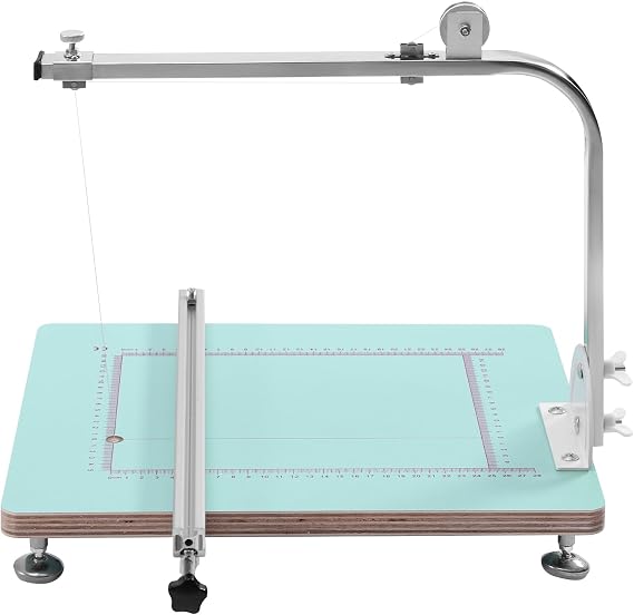 72W Electric Hot Wire Foam Cutter, Tabletop Portable Lightweight Foam Cutting Machine, Styrofoam Polystyrene Cutting Tool Set with Adjustable Dial and Temperature