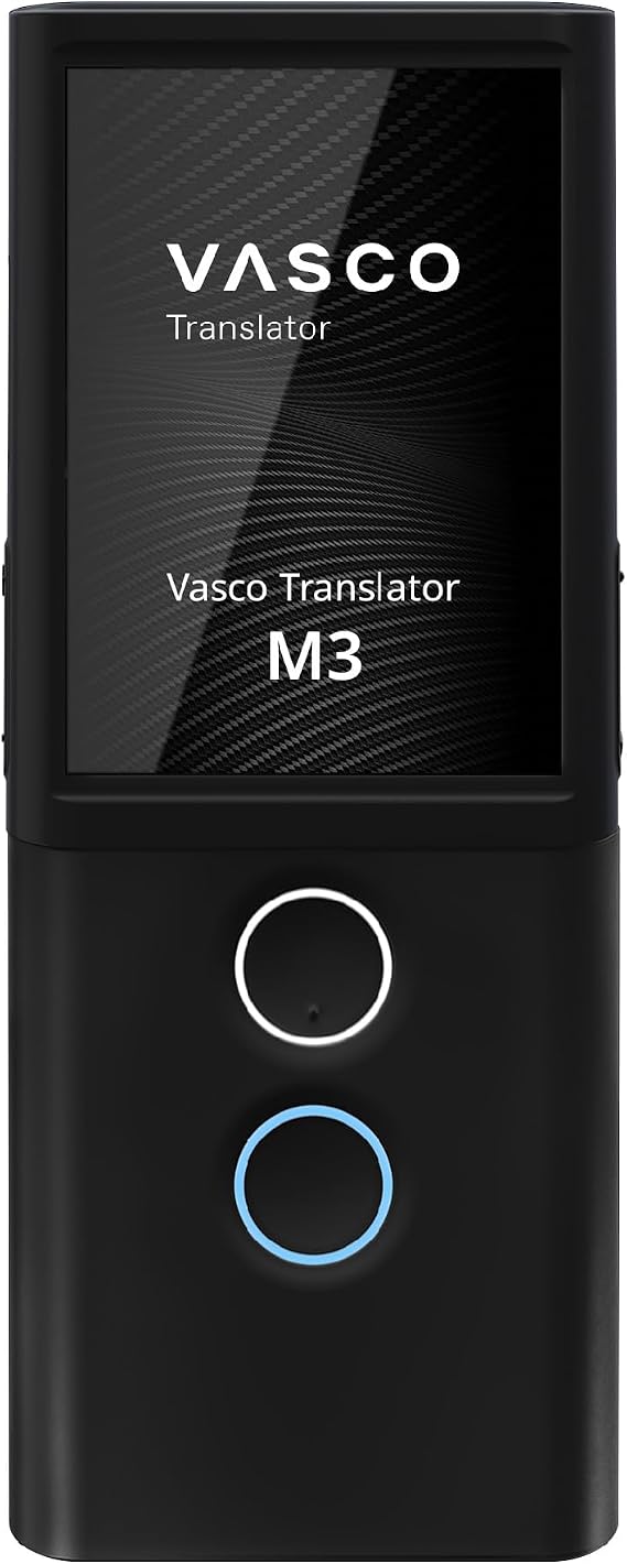 Vasco Translator M3 | Voice Translator from Europe | 76 languages for about 200 countries and regions | Free Lifetime Communication Fee, No Replacement Required
