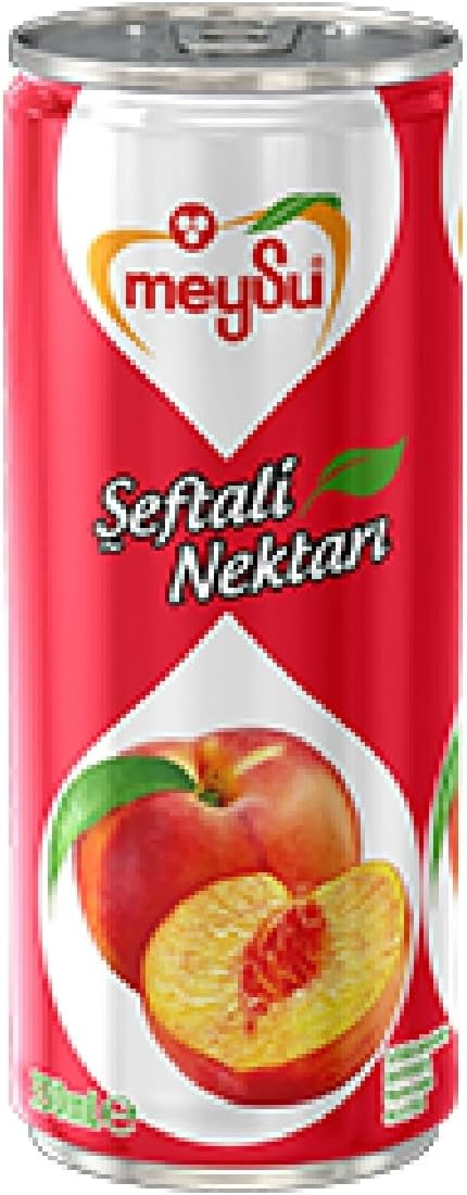 Meysu 330 Mililitre Teneke Şeftali Nektarı