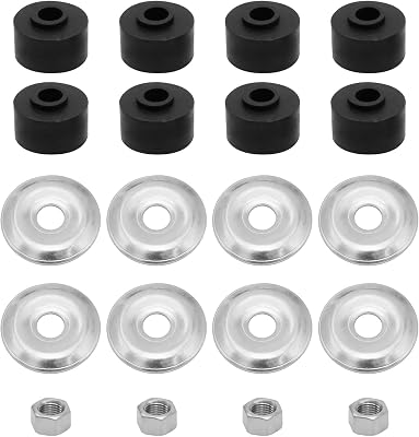 Golf Cart Shock Bushing Kit Replacement for 1010142,1011415,1010144 Compatible with EZGO TXTMarathon 1989 and up and Club Car Compatible DSPresident 1982 and up Golf Carts.
