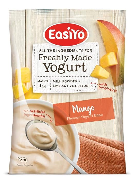 Easiyo Sweet Mango Yogurt Base and Culture, 8-Ounce
