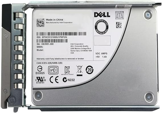 345-BBYU 10K85 960GB Read-Intensive SAS 2.5 inch SSD Kit for Dell Power Edge Power Vault Servers