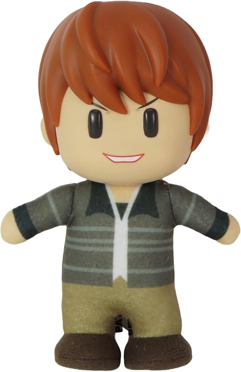 Great Eastern Entertainment Death Note - Light Yagami Plastic Head Movable Plush 4.5" H