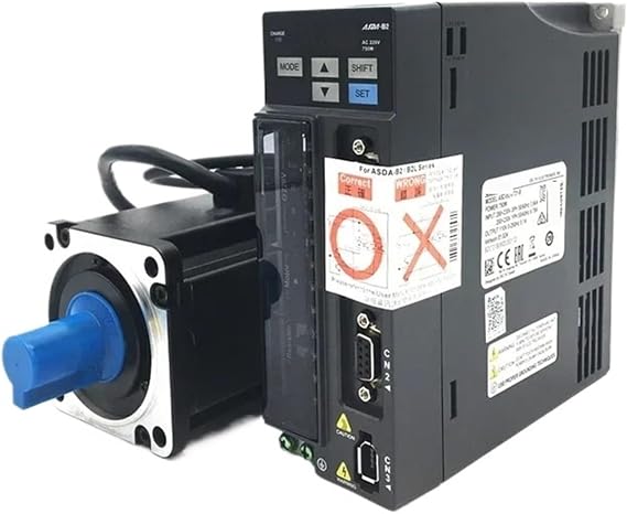 400W Servo Motor Driver A2 Kit AC 220V 3000rpm ASD-A2-0421-L/U/E/F/M ECMA-C10604SS(ASD-A2-0421-M)