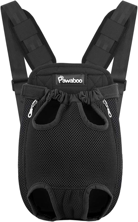 Pawaboo Pet Front Carrier Backpack for Small Medium Dogs