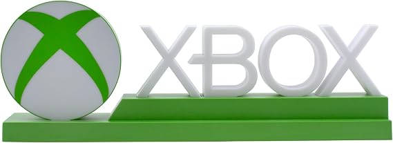 Paladone Green Xbox Icons Light, Dynamic Phasing and Pulsing Light Modes, Officially Licensed Gaming Setup Accessories, 11.8"