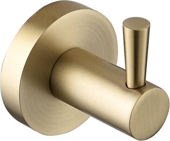 Bristan Round Hook Brushed Brass