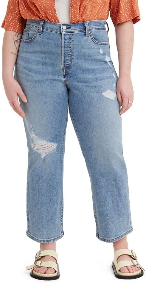 Levi's Womens Plus Size Wedgie Straight Jeans