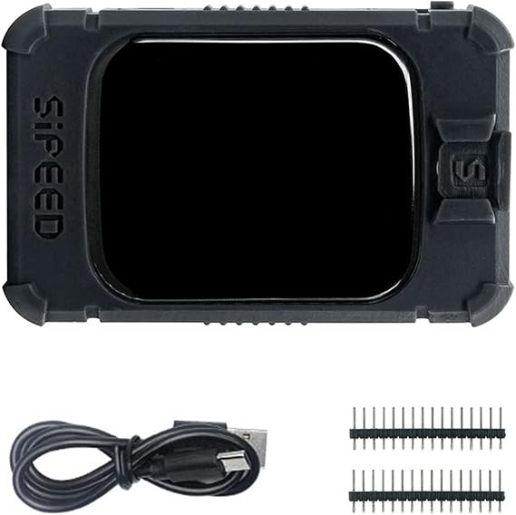 youyeetoo Sipeed M1s Dock RISC-V AI Development Board with Camera and Screen, for AIOT tinyML, Support WiFi/BT/BLE/Zigbee, Linux FreeRTOS (Bundle A)