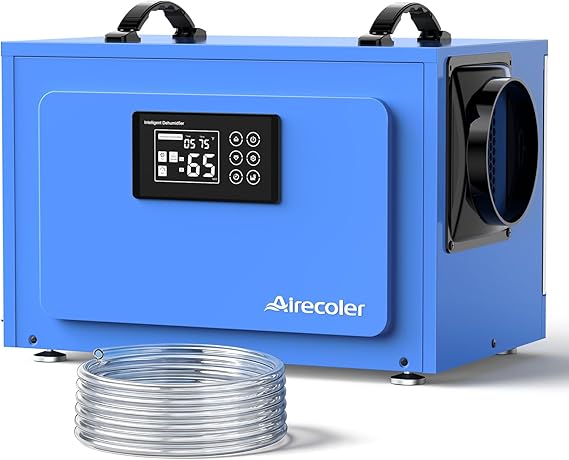 125 Pints Commercial Dehumidifier with Pump for Crawl Space