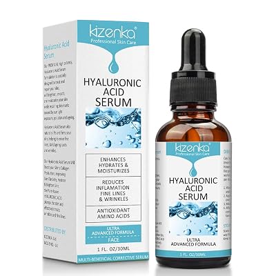 Hyaluronic Acid Serum for Dry Skin, Natural Anti Ageing & Anti Wrinkle Serum for Skin Face, Face Serum, Best Choice for Skin Care and Neck - 30ml