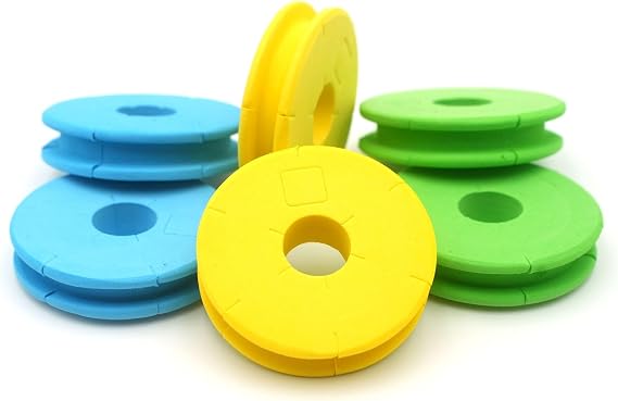 DRAGONtail Tenkara - Premium EVA Foam Tenkara Line Holders, 6-Pack