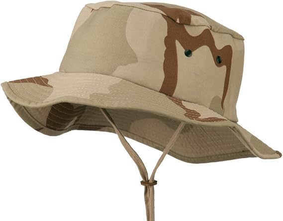 MG Camouflage Ripstop Bucket Hat - Desert