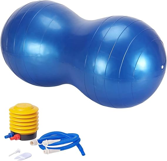 Trintion Peanut Ball Kids Exercise Ball Autism Sensory Toy Equipment for Kids Physical Therapy, Yoga, Pilates, Core Training