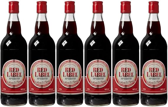 Wray&Nephew Red Label Aperitif 75cl I Alcoholic Volume 13.7% I Pack of 6 I Whole Case