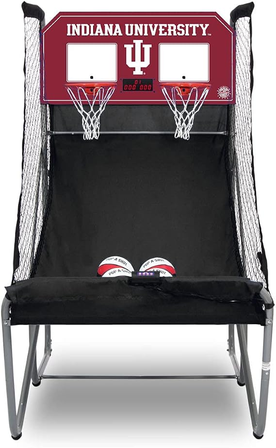 Pop-A-Shot Home Dual Shot | 2-Hoop NCAA Graphics Arcade Basketball