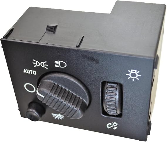 PT Auto Warehouse HLS-5970 - Headlight Switch (Replaces 15194803, 15176678, 15198374)