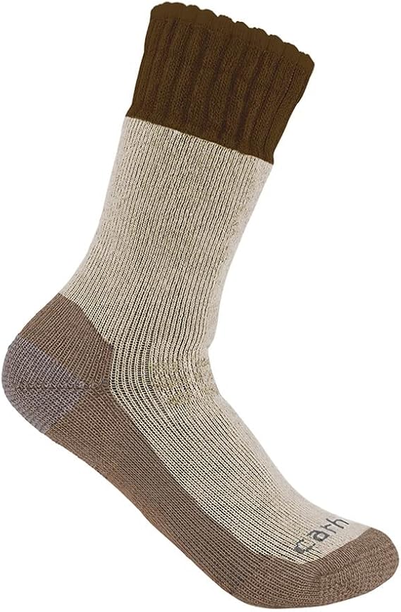 Carhartt Men's Heavyweight Synthetic-wool Blend Boot Sock