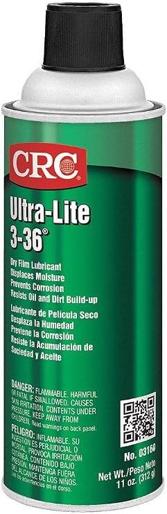 CRC Ultra Lite 3-36 Ultra Thin Non-Stain Lubricant- 11 wt. oz.