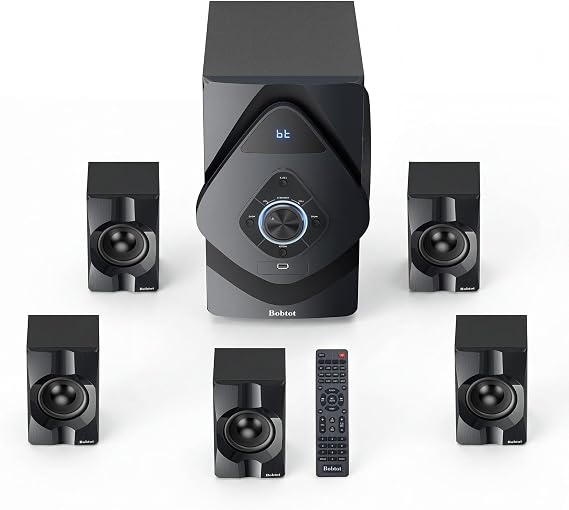 Bobtot Home Theater System Wireless Rear Satellite Speakers