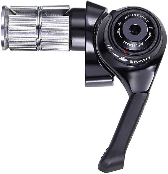 microSHIFT | Right Bar End Shifter | 11-Speed Mountain | SRAM Compatible
