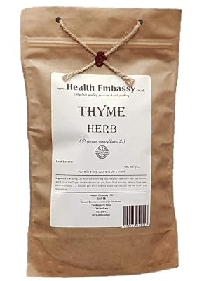 Health Embassy Thyme Herb | Thymus Serpyllum L | Herbal Tea 100g