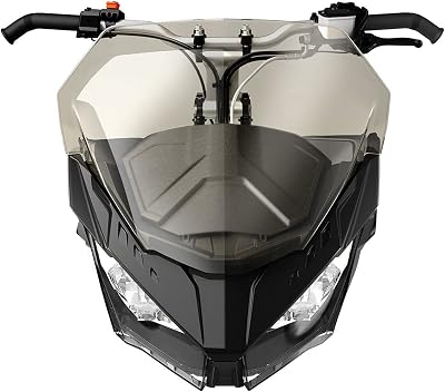 Ski-Doo New OEM, REV Gen4 Low Windshield With Low Windshield Support, 860201448