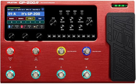 Valeton GP-200R Multi Effector Red Version