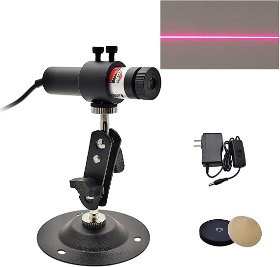 Red Line Light Module Projector Locator Generator for Cloth Fabric Stone Mill Woodworks Alignment Focusable Dustproof 18mm