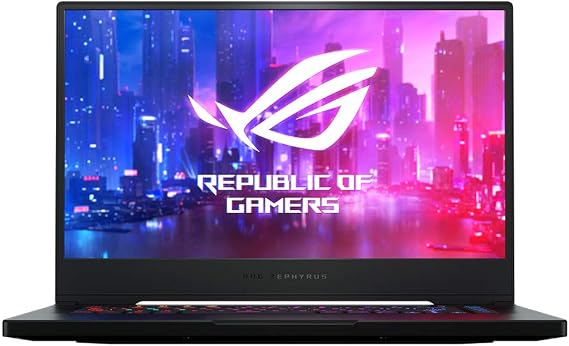 ASUS ROG Zephyrus M Thin and Portable Gaming Laptop, 15.6 144Hz Full HD IPS, NVIDIA GeForce GTX 1660 Ti, Intel Core i7-9750H, 16GB DDR4 RAM, 512B PCIe SSD, Per-Key RGB, Windows 10 Pro, GU502GU-XB74