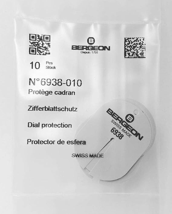 Bergeon 6938 Watch Dial Protector Package x10 Chronograph Tools