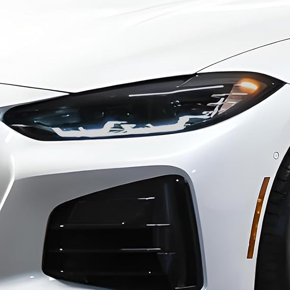 BOGAR TECH DESIGNS Full Headlight Head Light PPF Kit Compatible with BMW 4 Series 2021-2025, Clear Bra