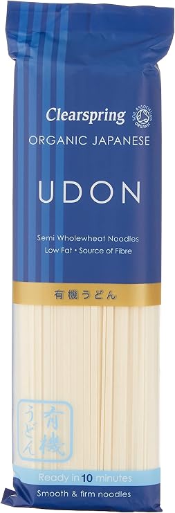 Clearspring Organic Japanese Udon Noodles, 200g (Pack of 2)