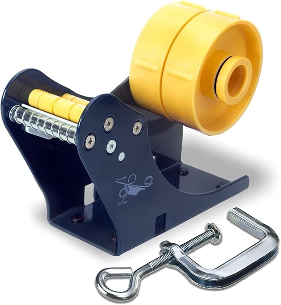 Excell LD-222 Manual Label Dispenser 3" Core, Work with 2" & 1" Wide Label