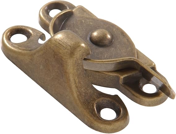 Hardware Essentials 851833 Sash Lock Crescent Brass