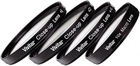 Vivitar Series 1 +1 +2 +4 +10 Close-Up Macro Filter Set w/Pouch (52mm)