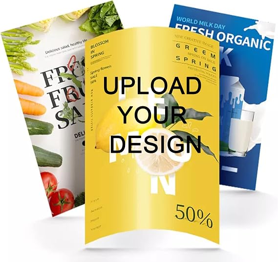 Business Customized Flyer Paper Personalized full color A6 flyer paper, Custom Flyers for Small Business poster, Customized Printing on one or Both Sides 100 to 5000 sheets