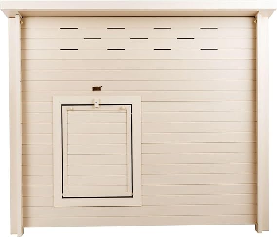 New Age Pet ECOFLEX Fontana Jumbo Chicken Coop, Tan