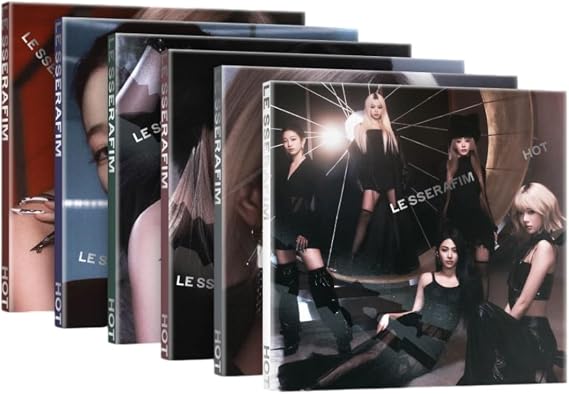 LE SSERAFIM 5th Mini Album [HOT] Compact Version (kura)