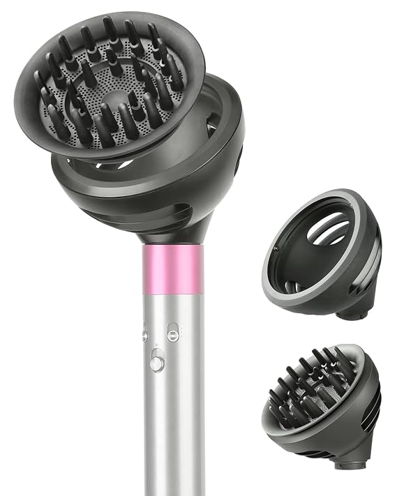 Wave+Curl Diffuser attachment for Dyson Airwrap HS01 HS05 i.d. Gray