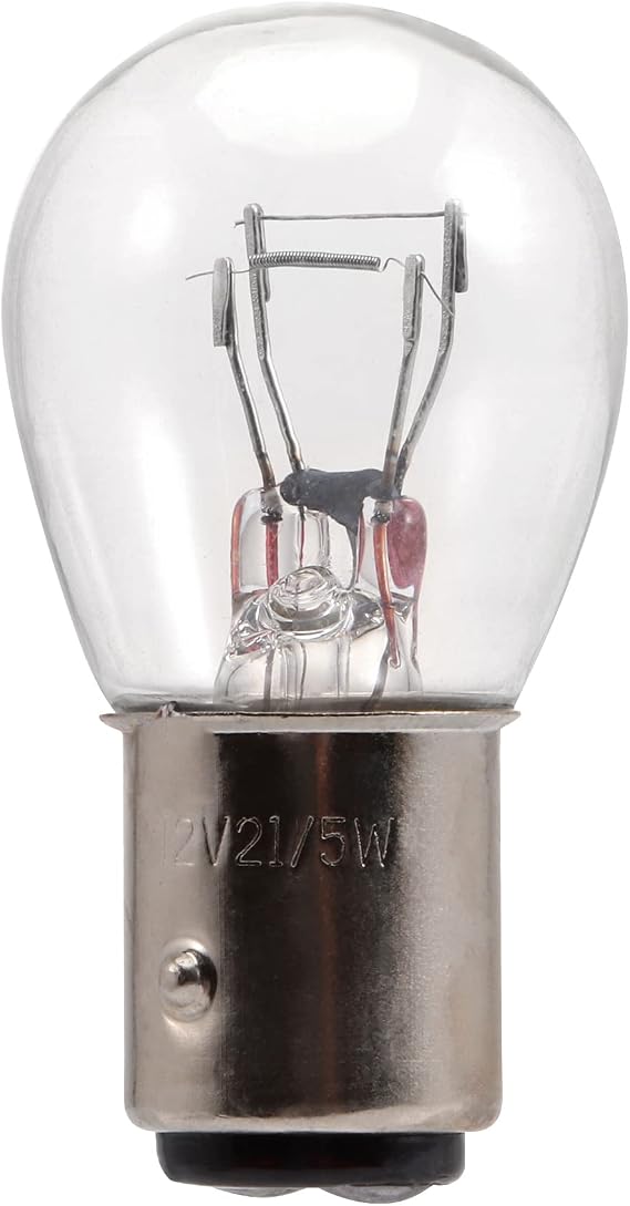 GOOFIT 12v 5w 21w/5w Tail Brake Light Bulb Replacement for Moped Scooter ATV Quad Go Kart Dirt Bike Motorcycle