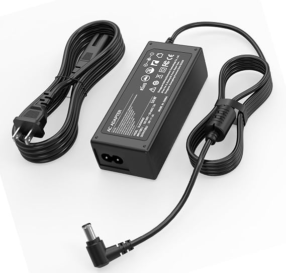 14V 4A Power Cord Compatible with Samsung Monitor S22C300H S23C350H S22C300H S24D590PL S24D390HL S27D590P S27D360H S27D390H CF591, 32" 27" 24" 22" 23" 20" 19" 18" 17" 15" Monitor Power Supply