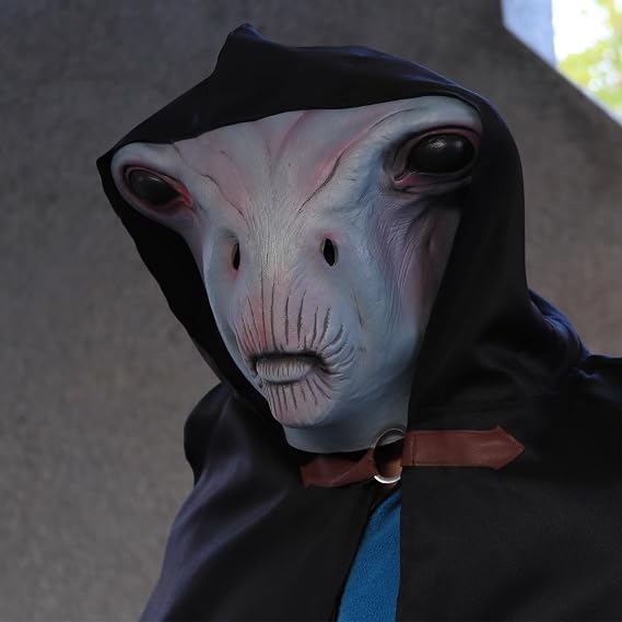 Alien Mask Latex Full Head Masks Adult Halloween Cosplay Costume Party Prop