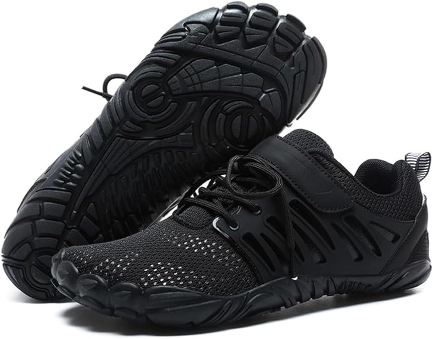 MIFAWA Barefoot Shoes Men Wide Toe Box Zero Drop Water Shoes Men for Gym Workout Minimalist Weightlifting Cross-Trainer Running Hike Grounded Footwear