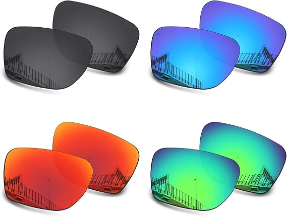Well-aimed Replacement Lenses Compatible with Roka Barton E3506 56mm Sunglasses - Value Pack 402