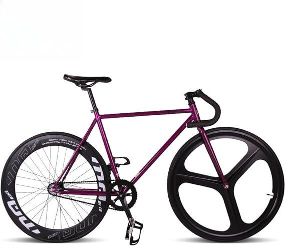 Fixed Gear Bike Flip-Flop Hub Free & Fixed Gear Front and Rear Brakes/Pedal Straps Single Gear/Shimano Internal 3-Speed Rear Derailleur Ultra-Lightweight Front and Rear Disc Brakes Drop