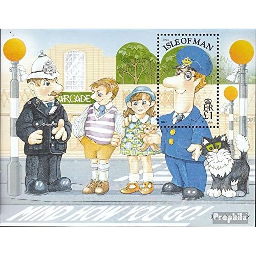 United Kingdom - Isle of Man block21 Complete.Issue. unmounted MintNever hinged  MNH 1994 Postman Pat Stamps for Collectors Comics